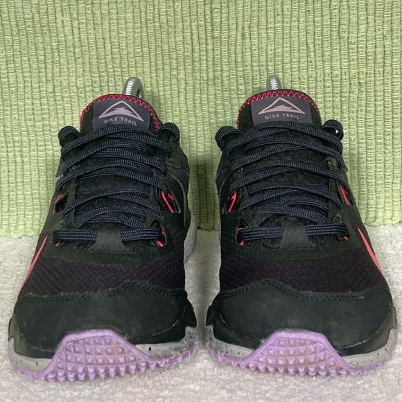 Nike Women's Juniper Trail Black/Pink Running/Hiking Sneaker Shoes Size US 7.5 - Picture 3 of 11